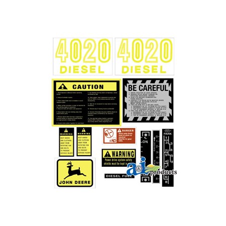 A & I Products Hood Decal 6" x4" x0.1" A-JD417S